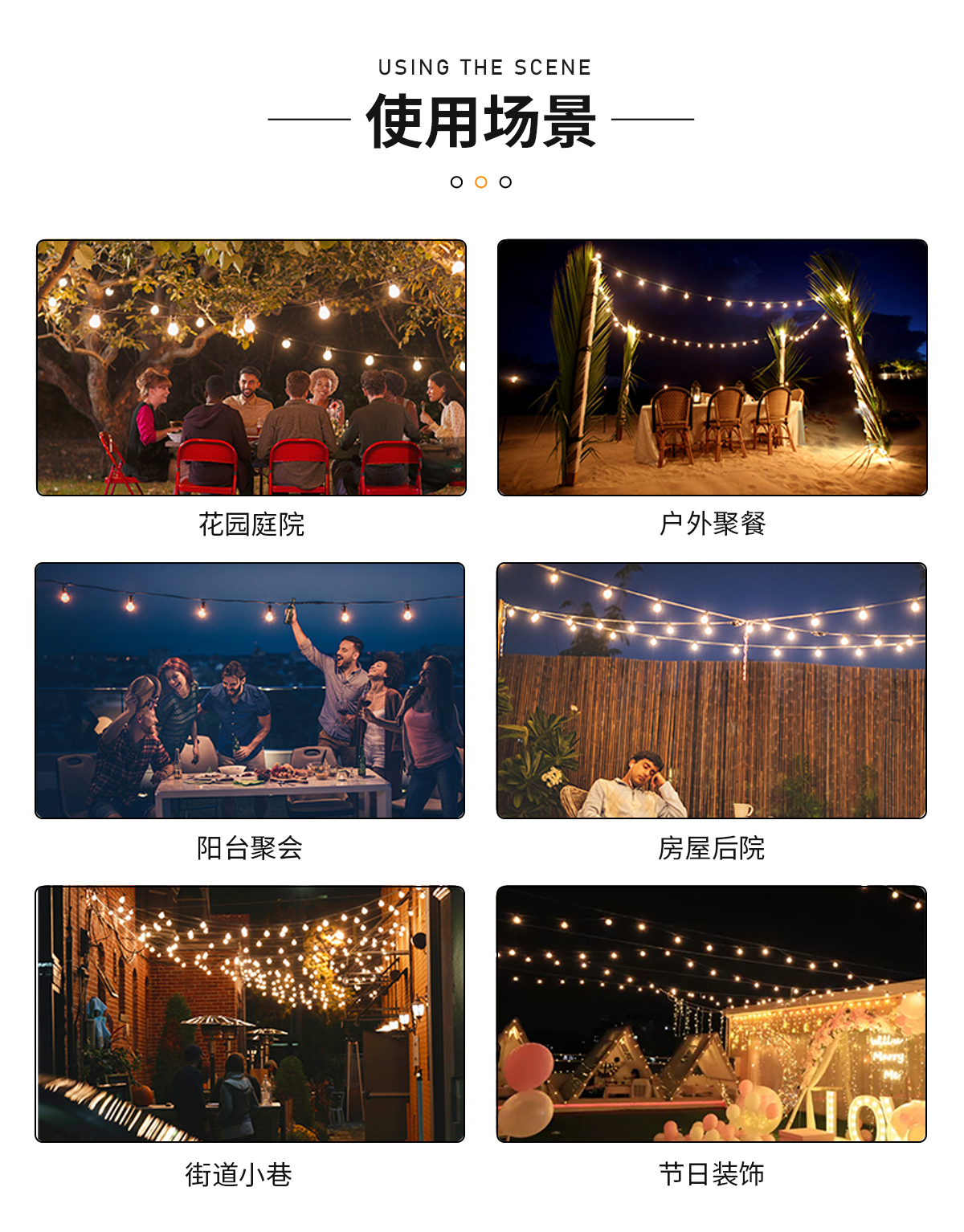 HCP103 S14圆头扁线灯串